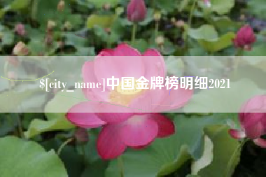 临沂中国金牌榜明细2021