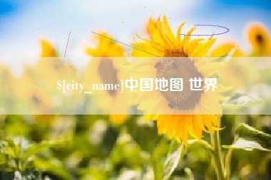 临沂中国地图 世界