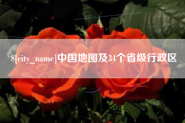 临沂中国地图及34个省级行政区