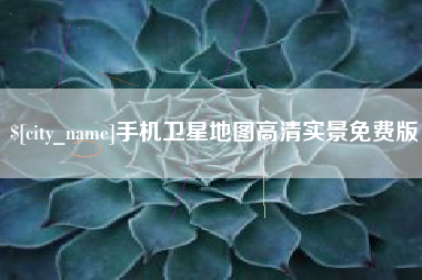 临沂手机卫星地图高清实景免费版