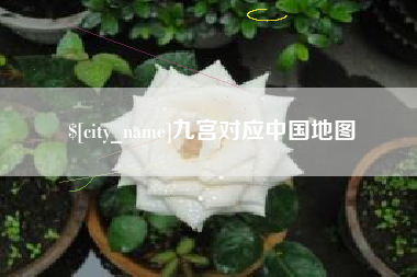 临沂九宫对应中国地图