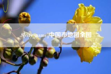 临沂中国市地图全图