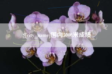 临沂国内5000米成绩