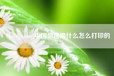 临沂中国地图用什么怎么打印的