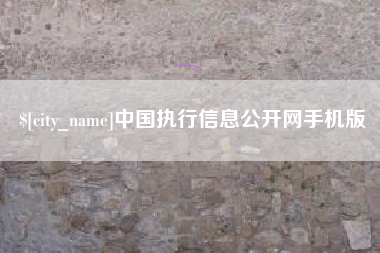 临沂中国执行信息公开网手机版