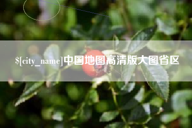 临沂中国地图高清版大图省区