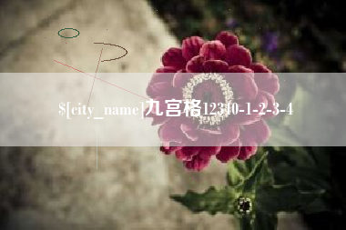 临沂九宫格12340-1-2-3-4