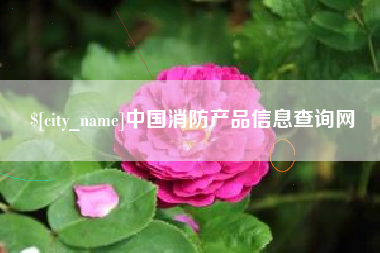 临沂中国消防产品信息查询网