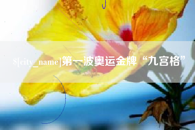 临沂第一波奥运金牌“九宫格”