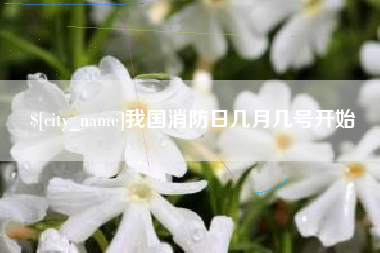 临沂我国消防日几月几号开始