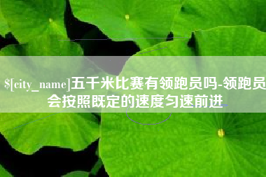 临沂五千米比赛有领跑员吗-领跑员会按照既定的速度匀速前进