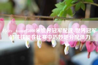 临沂5000米世界冠军配速-世界冠军们往往能在比赛中巧妙地分配体力