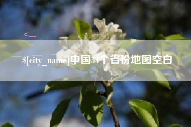 临沂中国34个省份地图空白