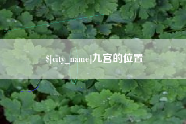 临沂九宫的位置