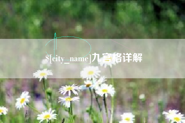 临沂九宫格详解