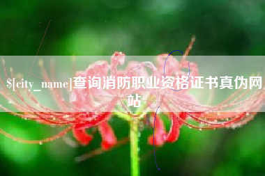 临沂查询消防职业资格证书真伪网站